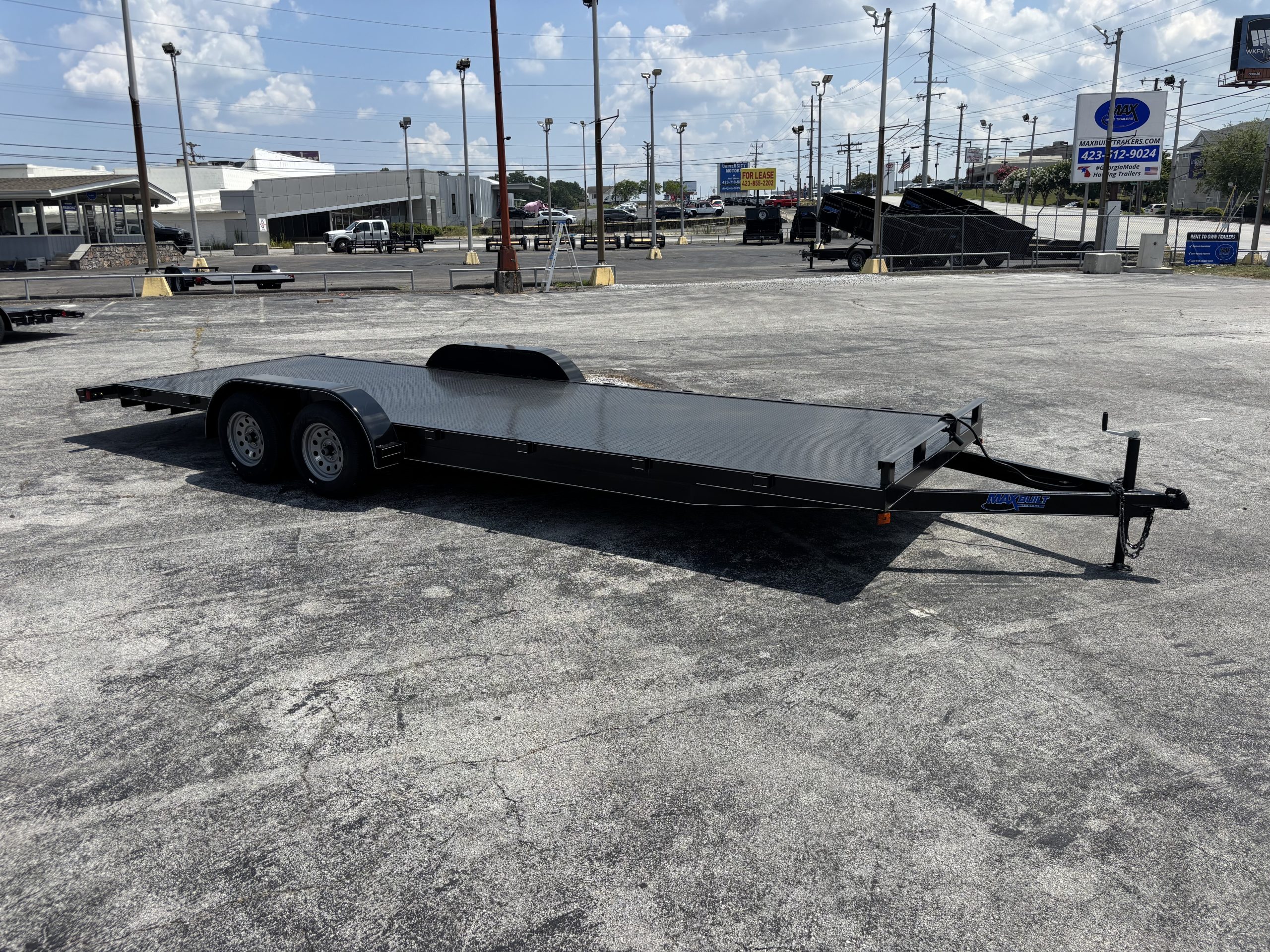 82 x 20 Car Hauler - Steel Deck