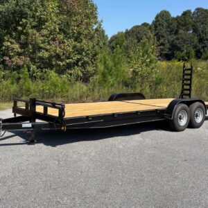 Equipment Trailer with Wood Deck