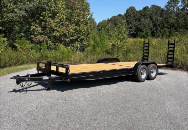 Equipment Trailer with Wood Deck